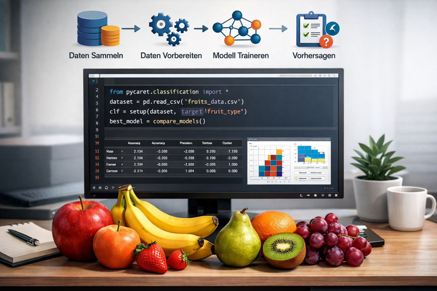 AutoML mit PyCaret: So erstellst du schnell Prototypen für Klassifikationsmodelle